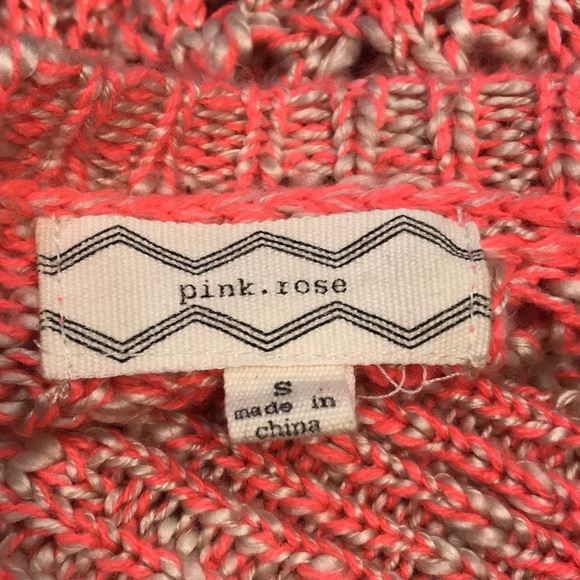 Peach small knitted sweater - Picture 4 of 4